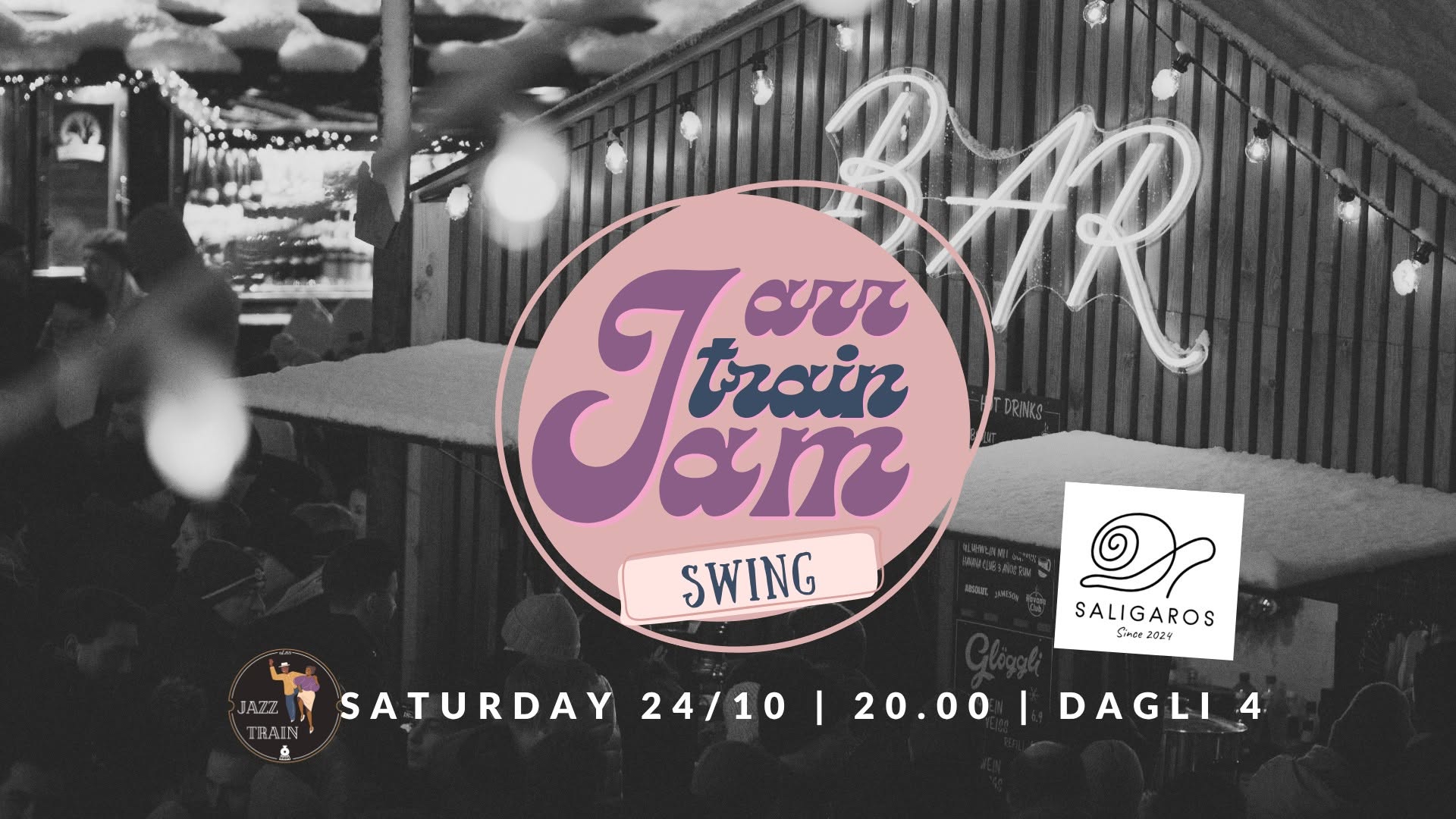 Jazz Train Jam @SALIGAROS SAT 24.10 Swing