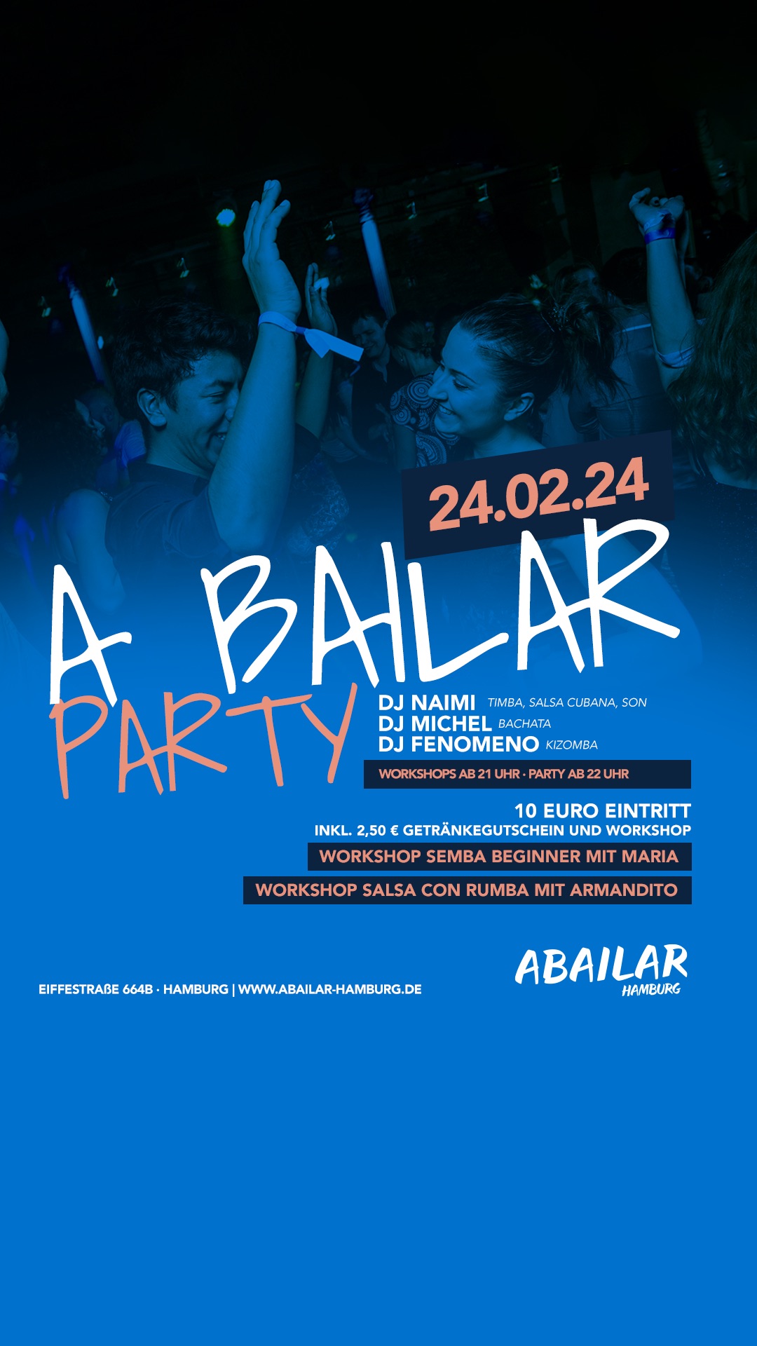 A Bailar Party - Salsa Timba Bachata Kizomba