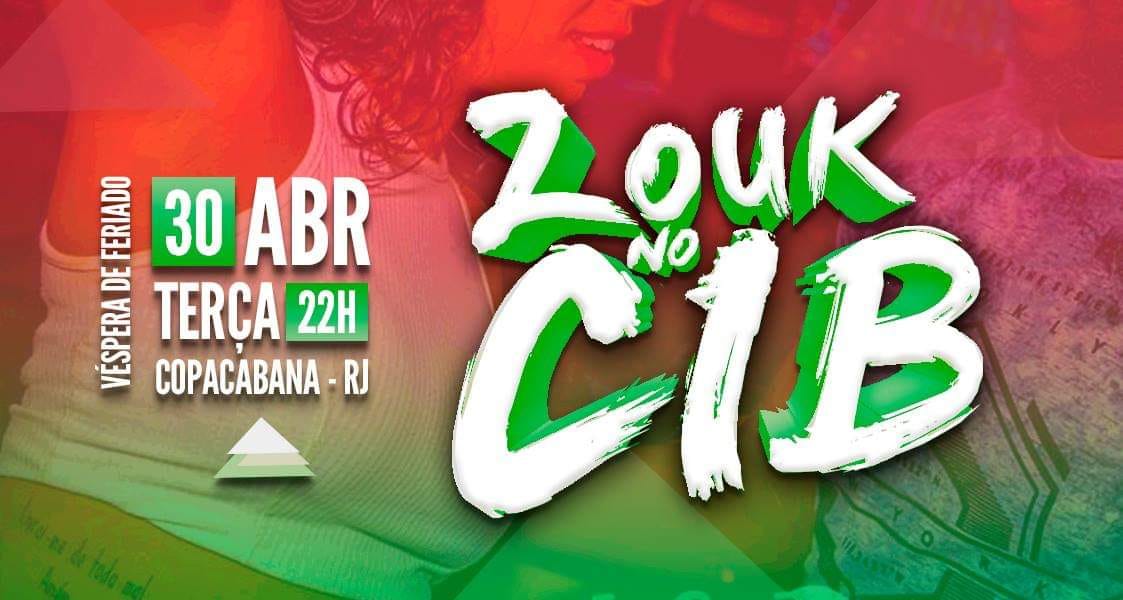 HOJE* Zouk No Cib * Vício Do Trabalhador Brasileiro*