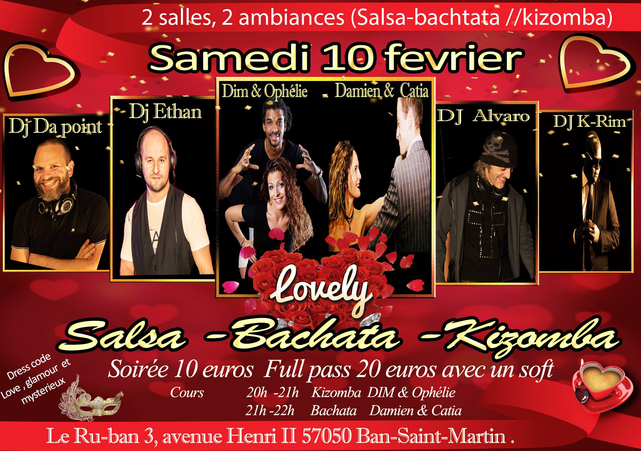 Soirée Lovely SBK Spécial St Valentin