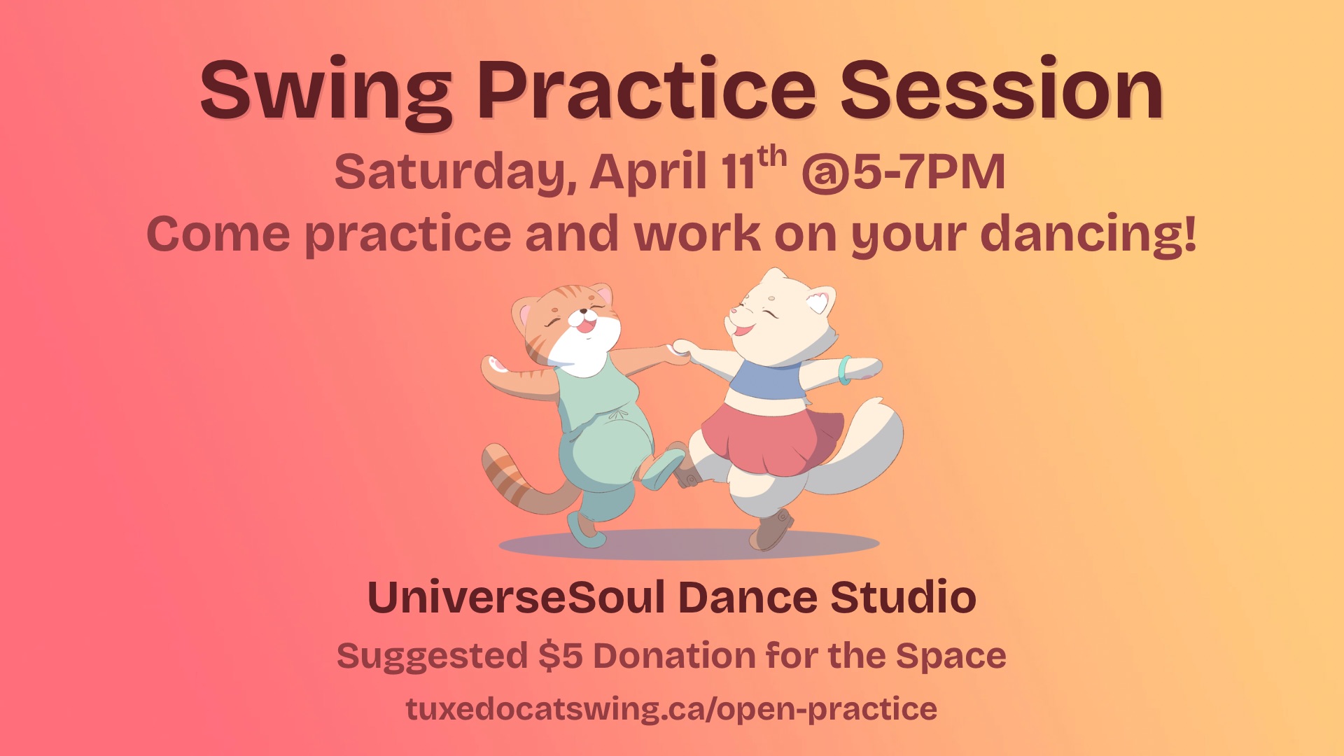 Swing Dance Open Practice Session - Lindy Hop Charleston