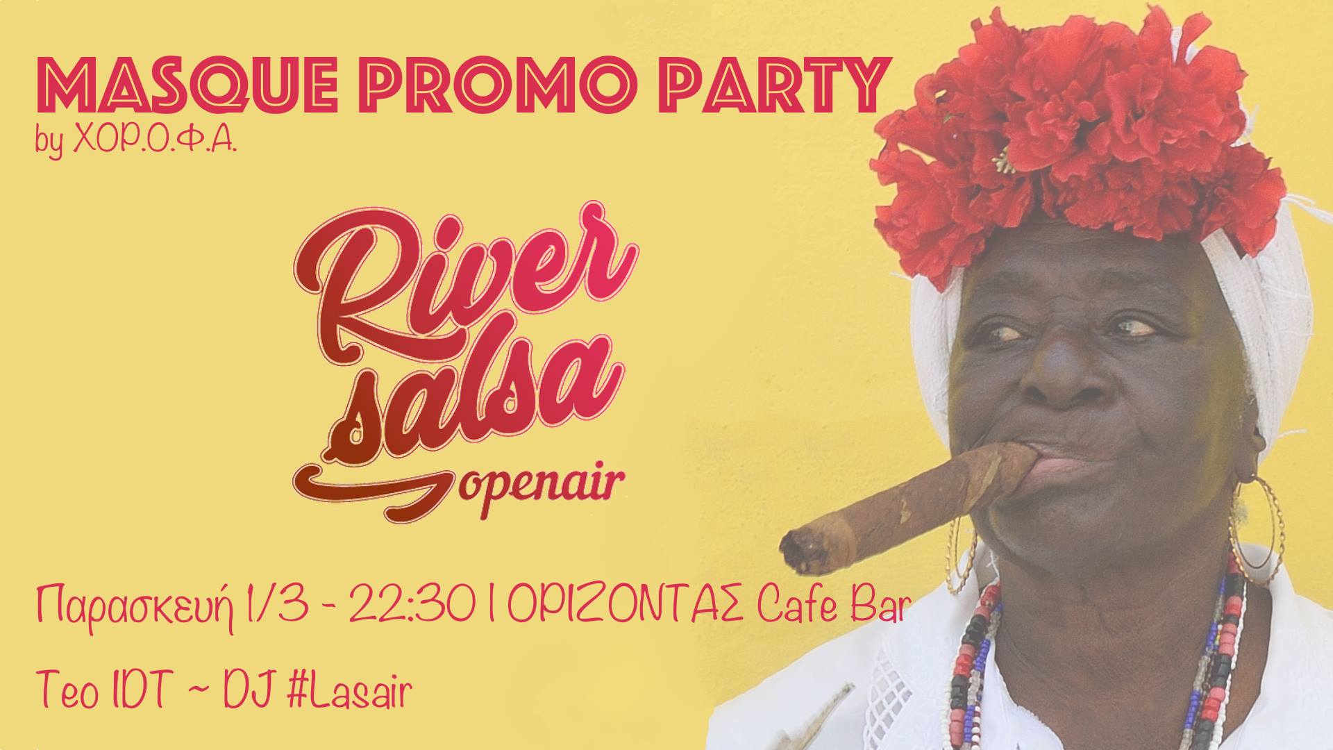 River Salsa Openair Masque Promo Party
