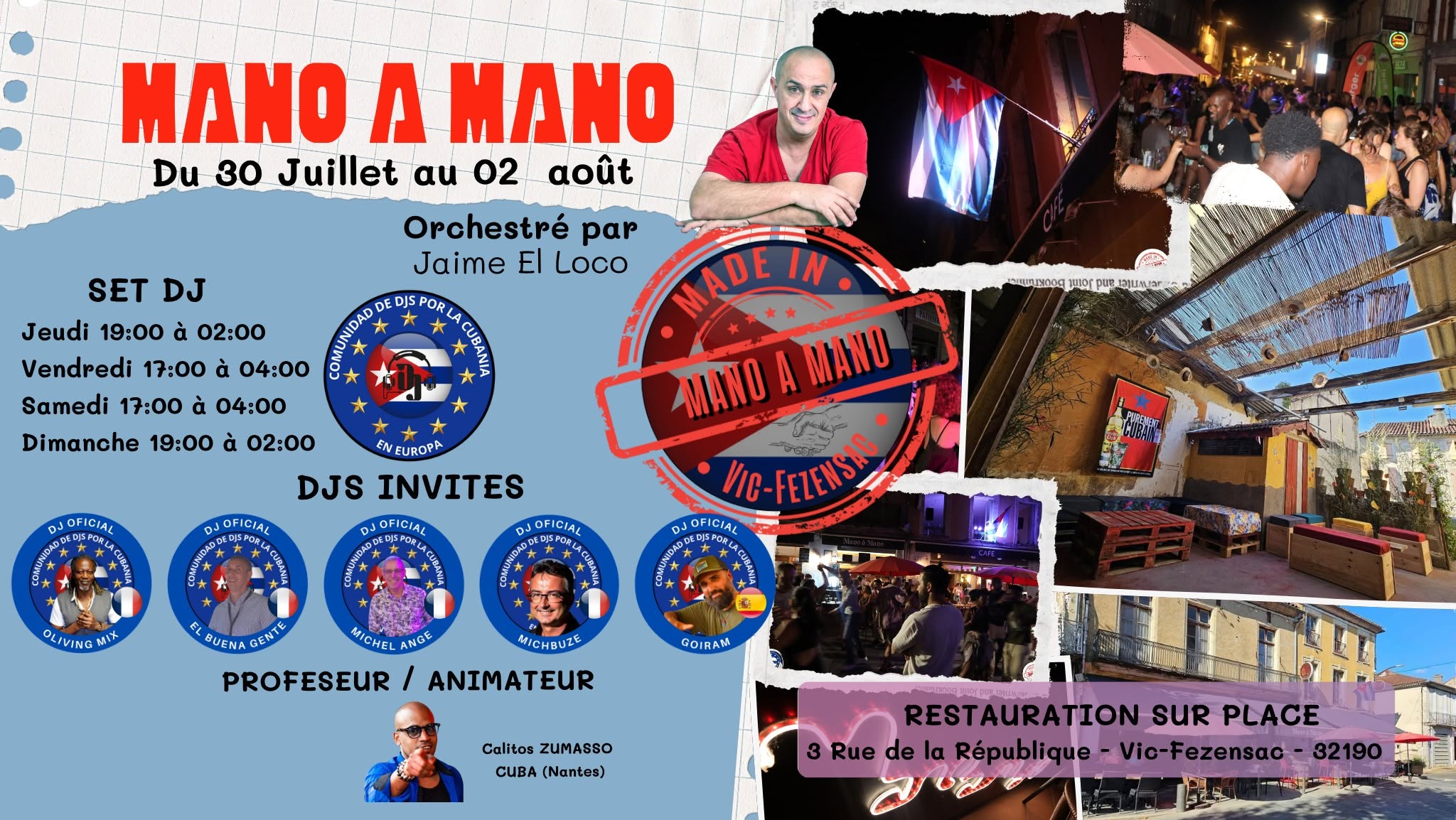 MANO A MANO - Tempo Latino 2026