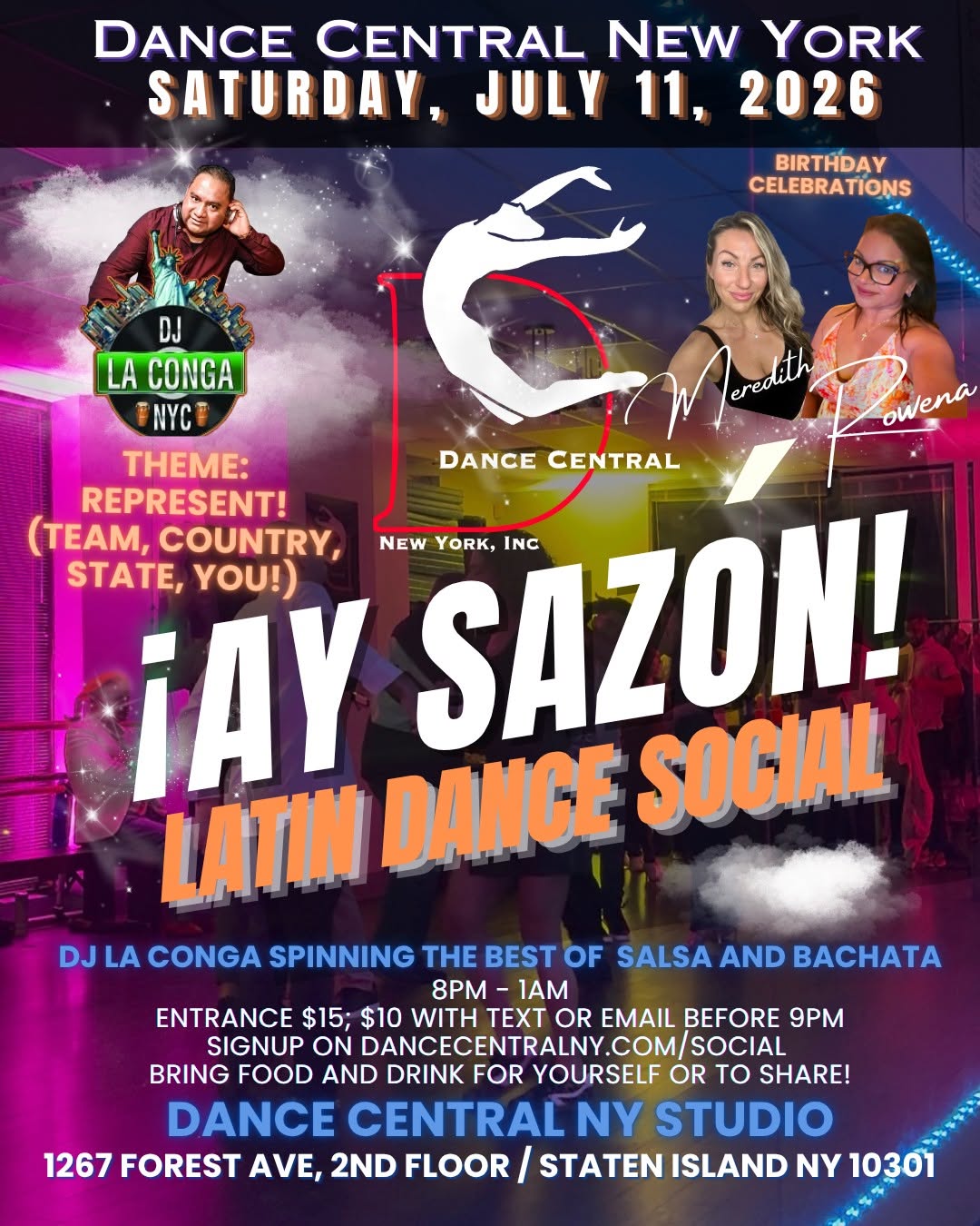 Ay Sazón! Latin Dance Social