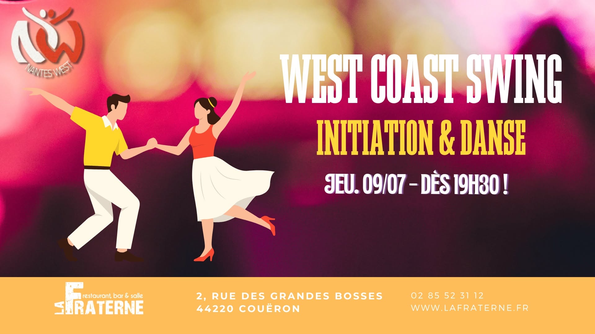 Soirée West Coast Swing - Initiations gratuites ! 09 07