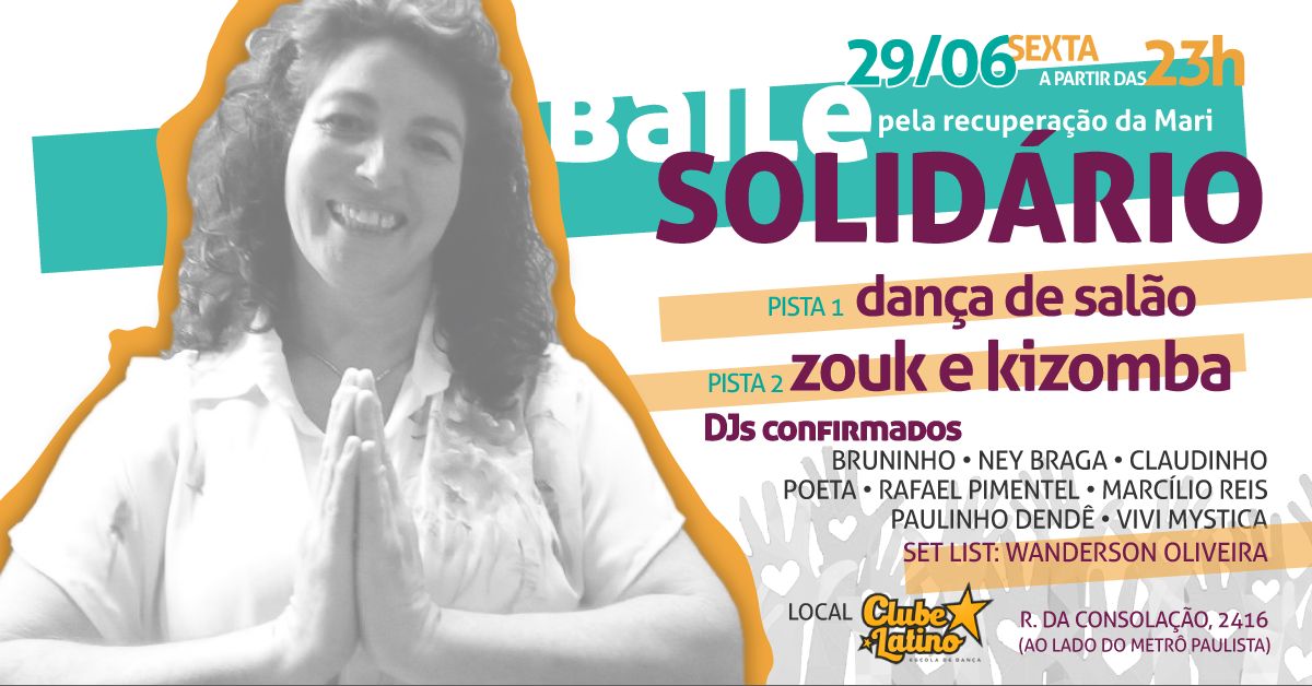 Baile Solidário - Zouk e Kizomba