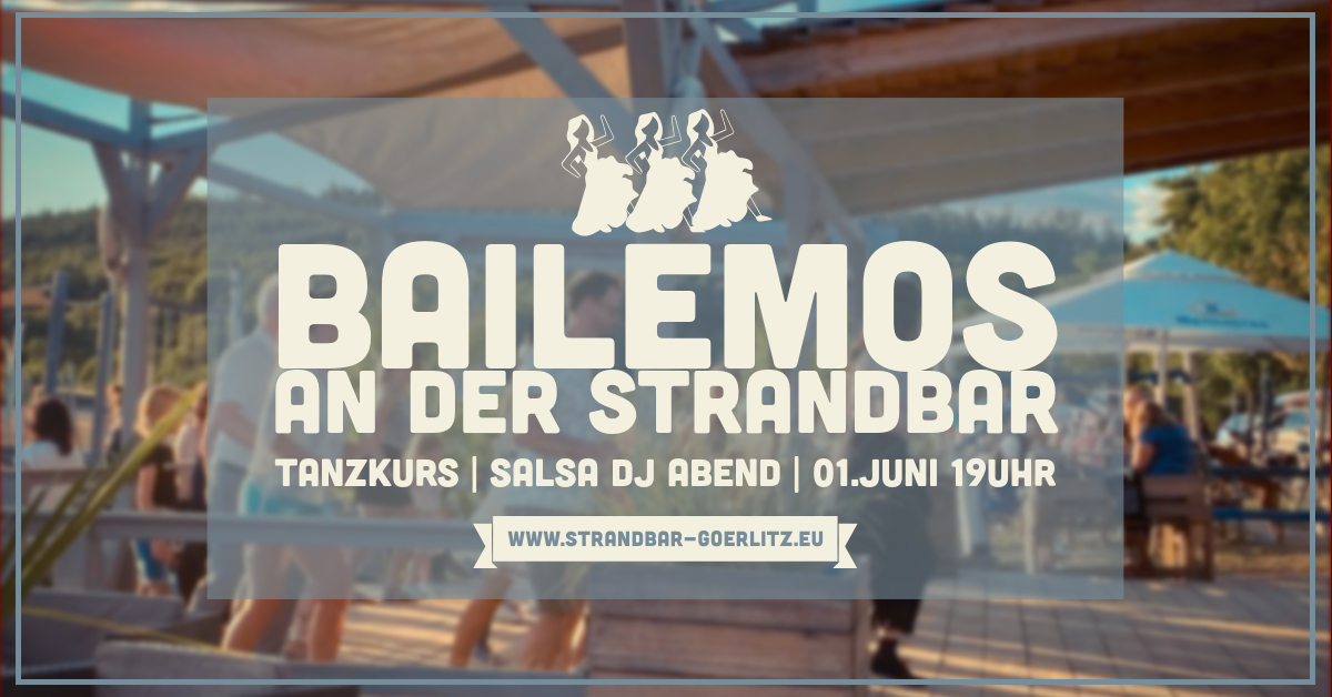 BAILEMOS en la Playa an der Strandbar