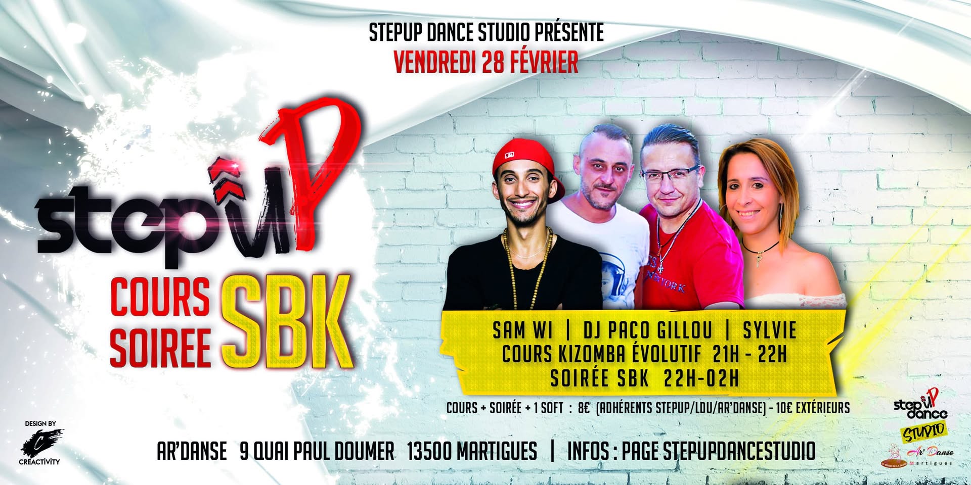 Soirée StepUP SBK Février - Martigues
