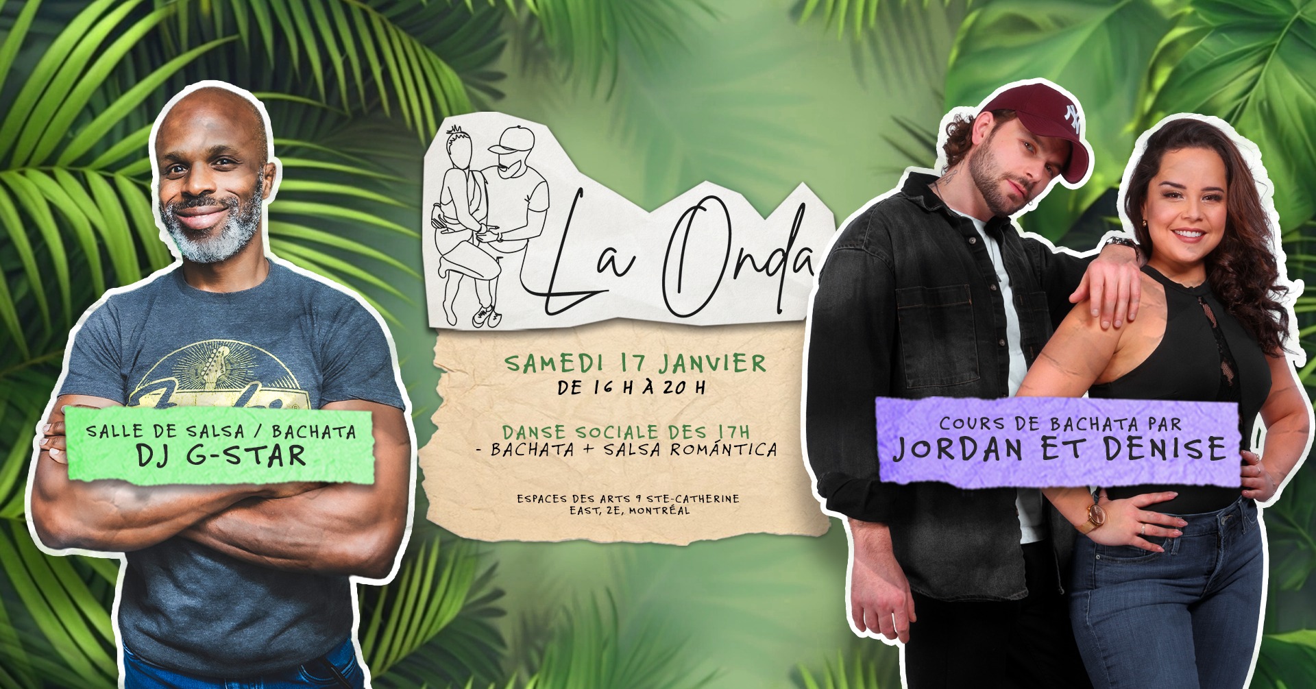 La Onda - 17 janvier (Bachata) ✨💚