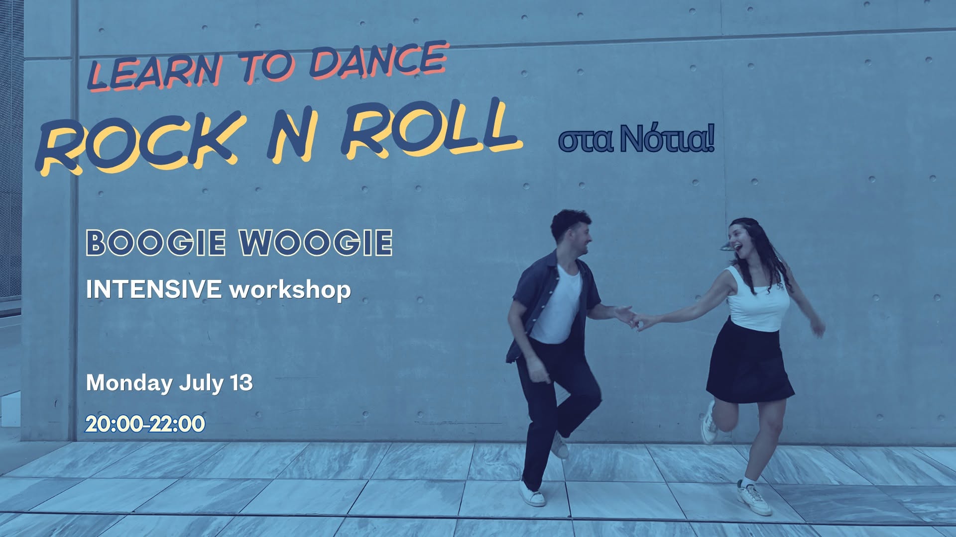 ROCK N ROLL Boogie Woogie Intensive beginners workshop
