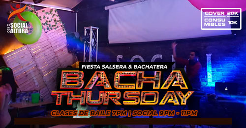 BachaThursday Bogotá - Clase + Fiesta