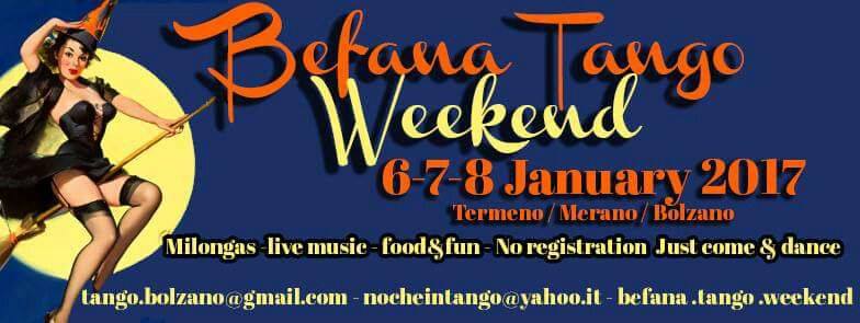 Befana TangoWeekend•6.7.8 01 2017