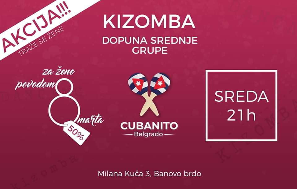 Kizomba Dopuna Srednje Grupe