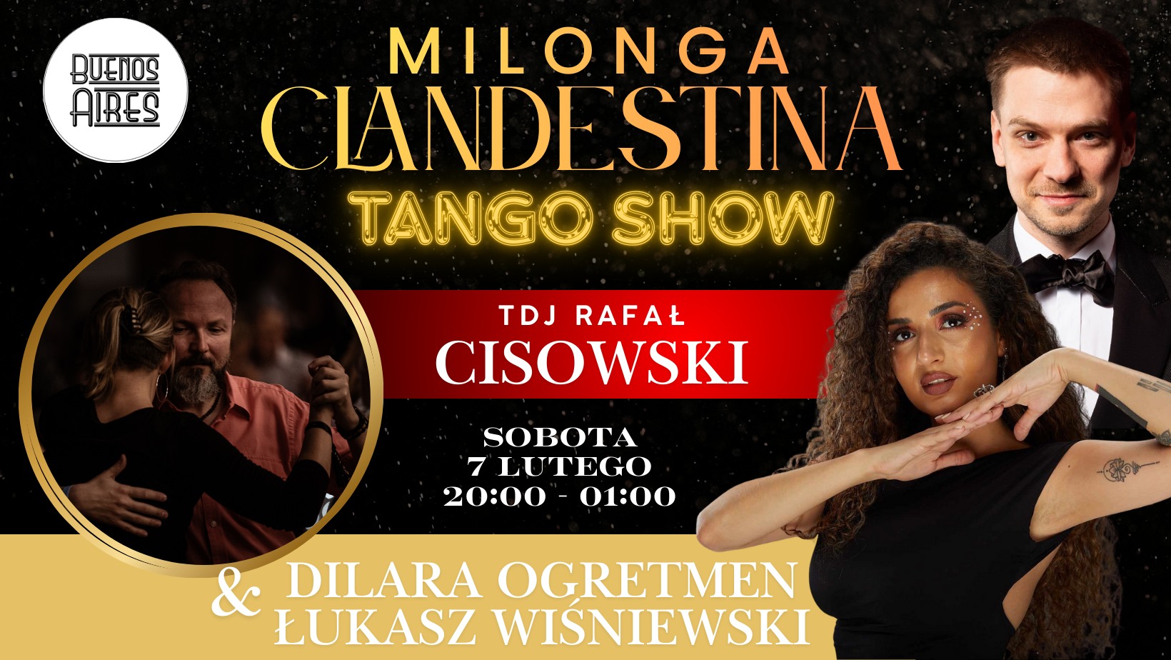 Milonga Clandestina Tango SHOW Dilara Ogretmen & Łukasz Wiśniewski