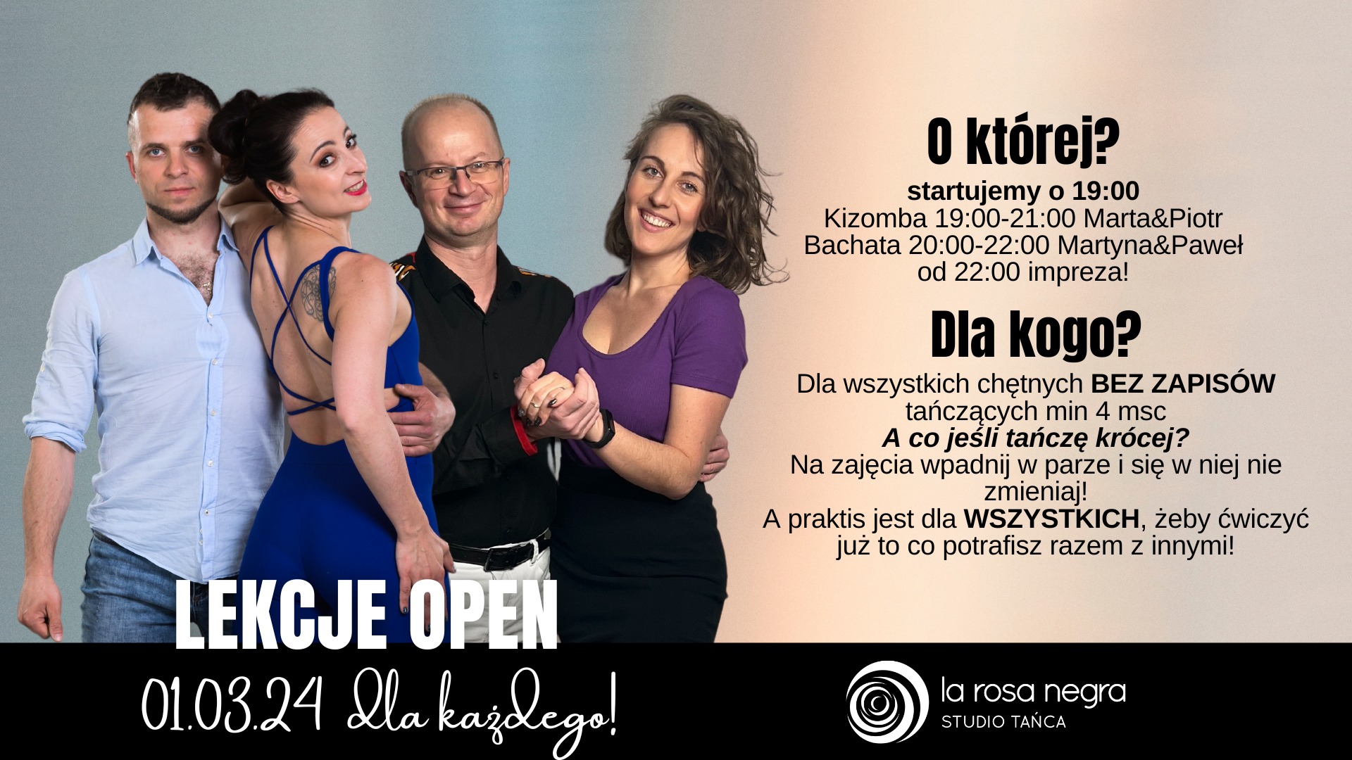Lekcje open w La Rosa Negra <3