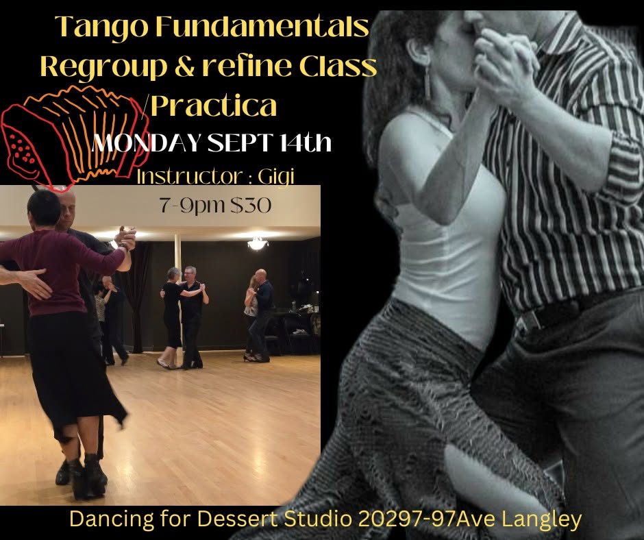 Tango Fundamentals and Practica All levels