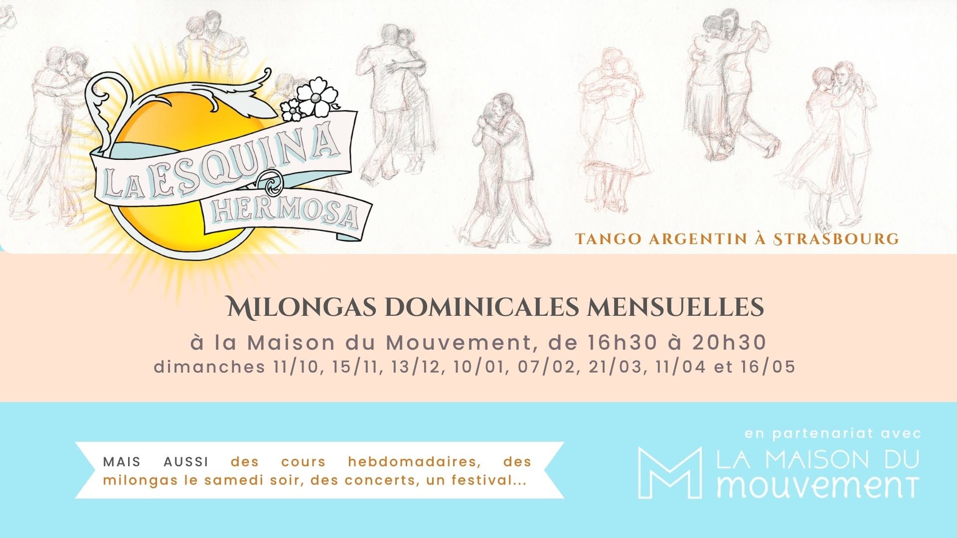Milonga dominicale mensuelle