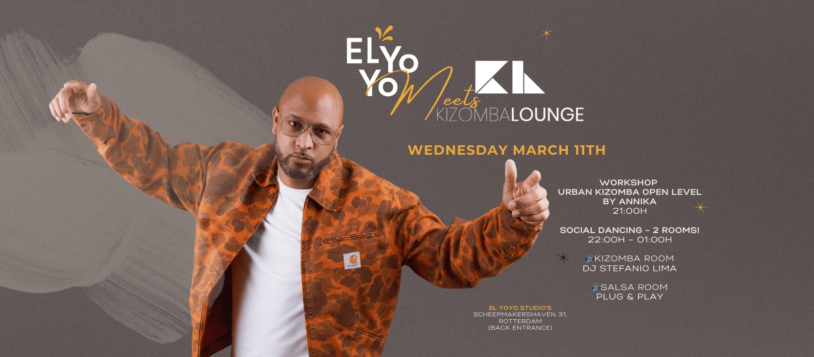 El YoYo X Kizomba Lounge - Wednesday March 11th