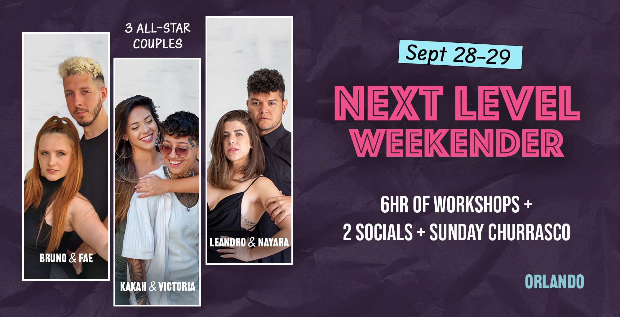 Next Level Zouk WEEKENDER - Creativity & Style