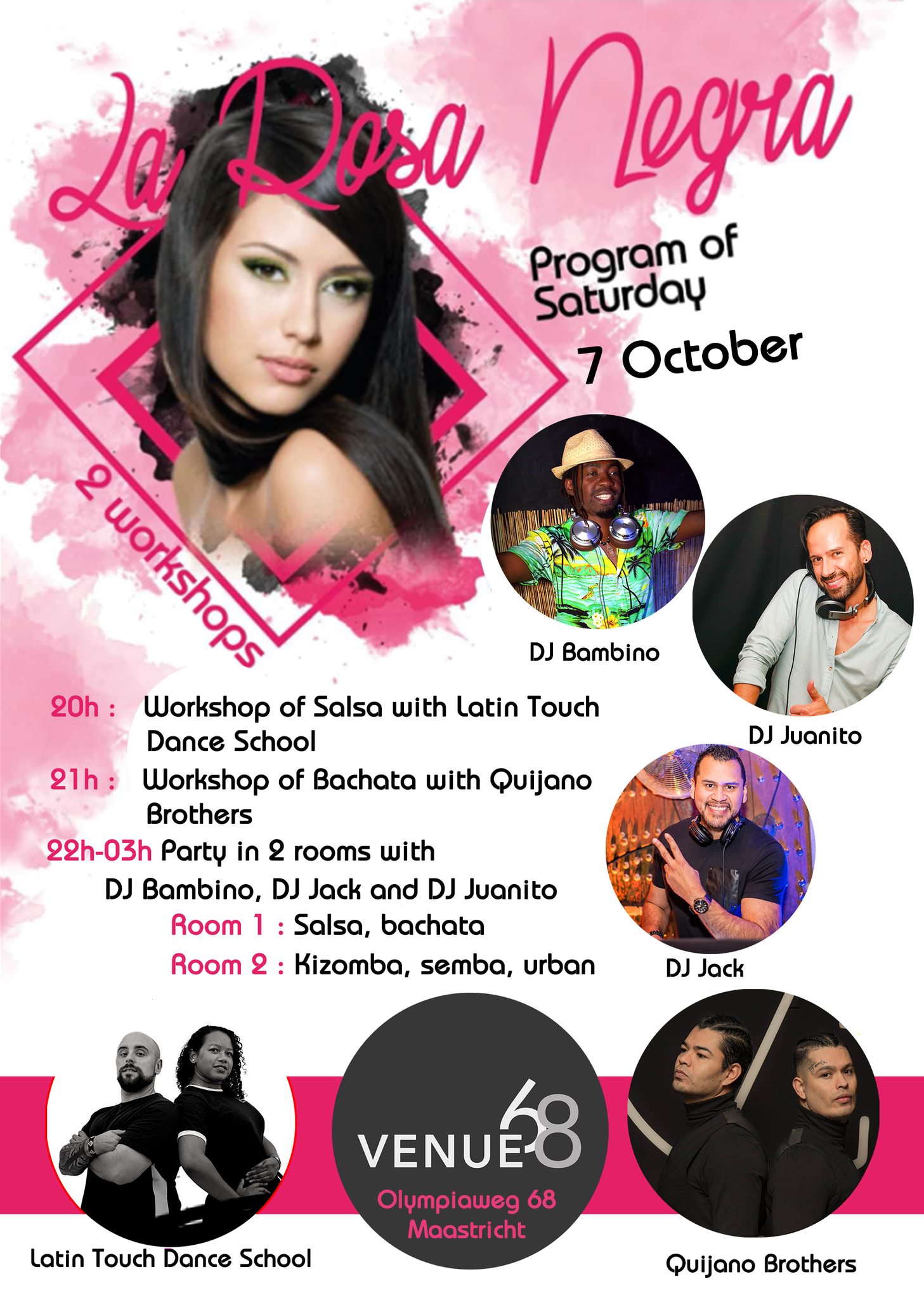 La Rosa Negra Sat. 7 October