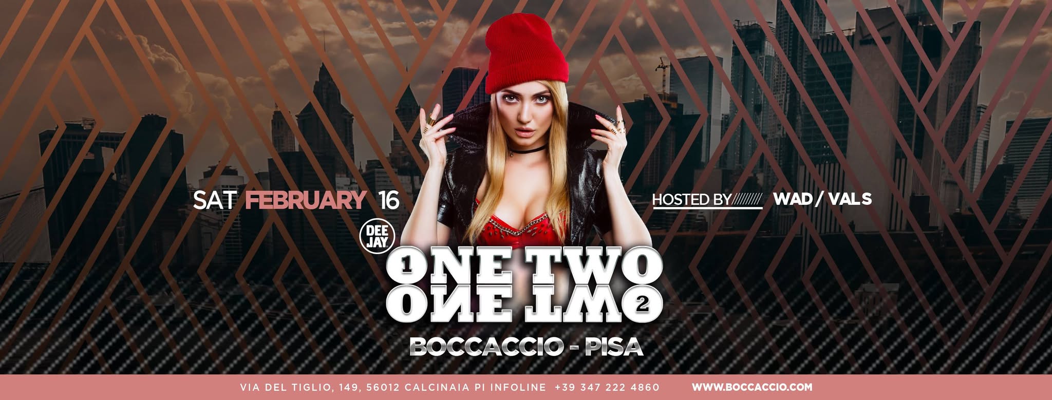 One Two One Two ◆ Boccaccio Club ◆ Pisa