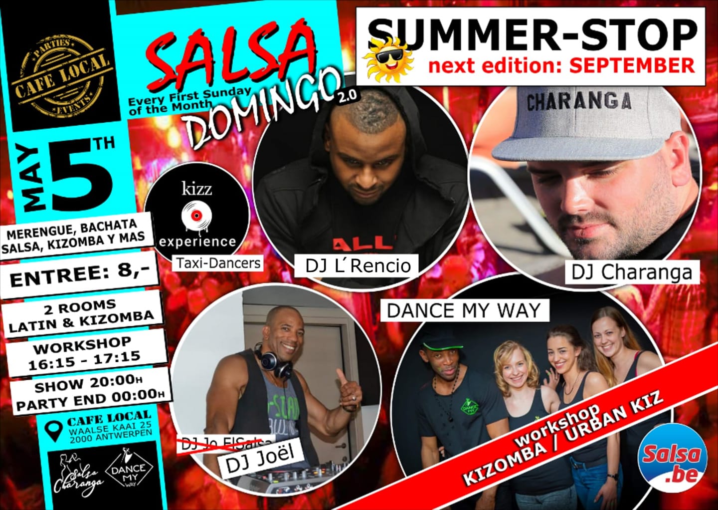 Salsa Domingo 2.0 May 5th