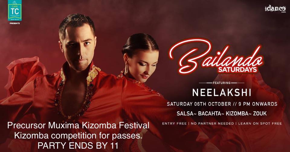 Bailando Saturdays - Precursor to Muxima Kizomba Fest