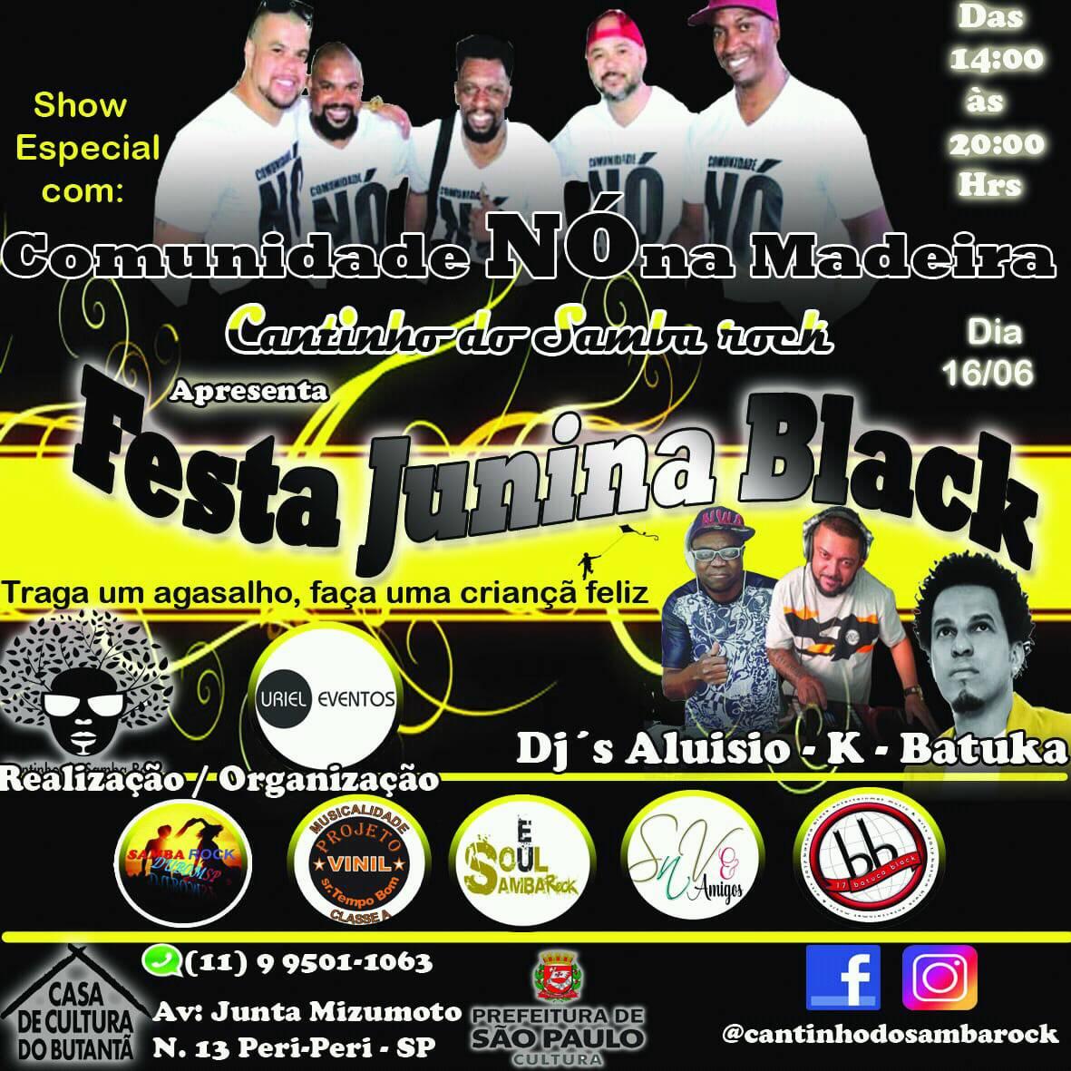 Festsa Junina Black