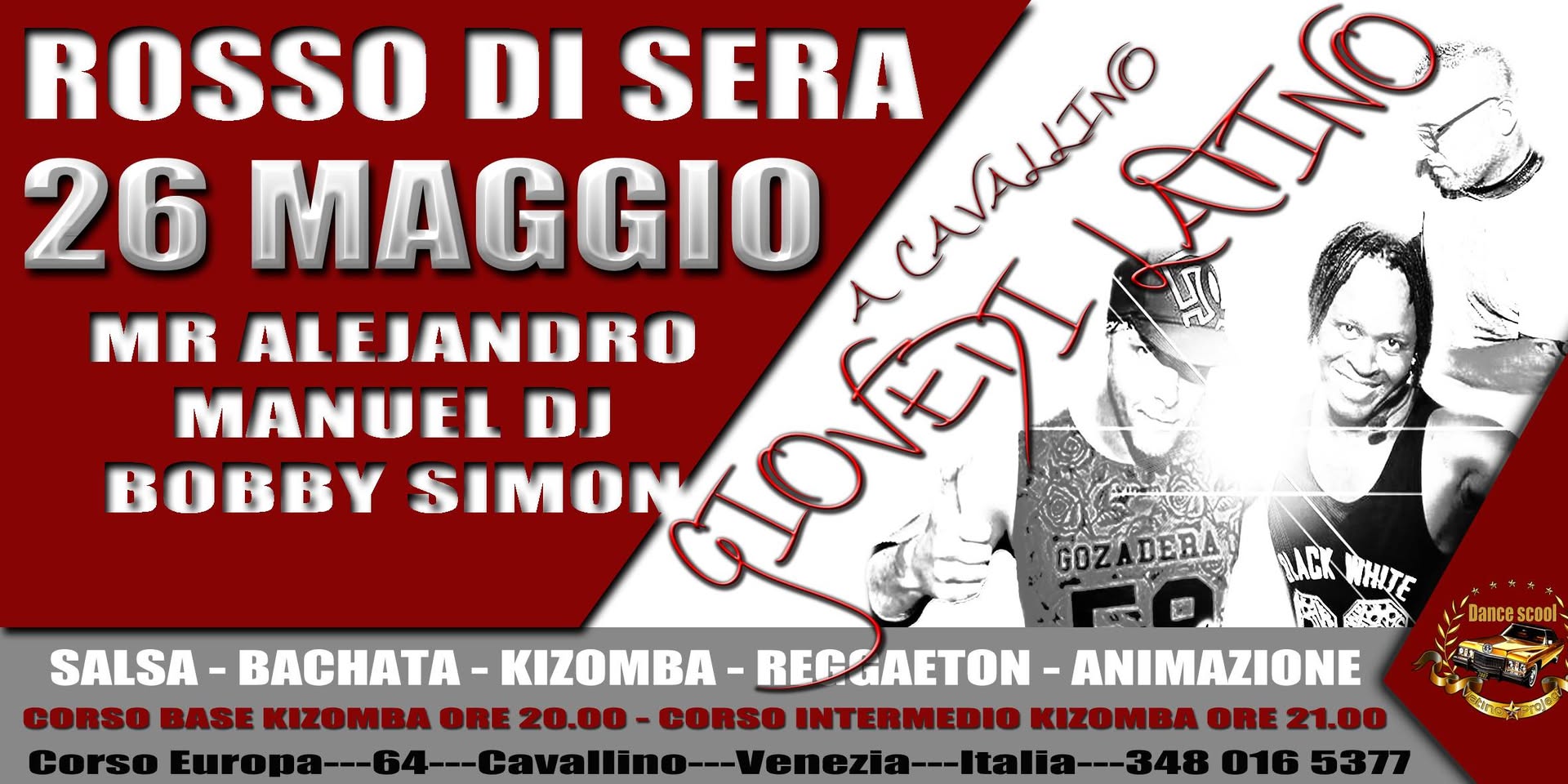 Giovedì Latino Rosso di Sera