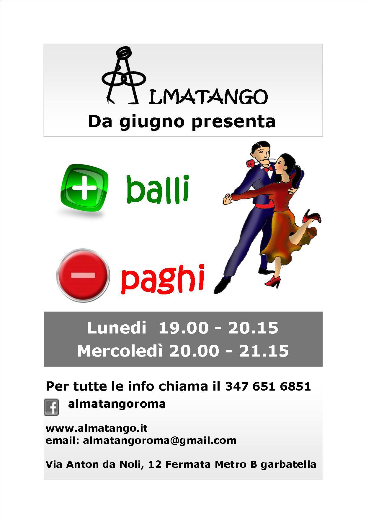 Corso di tango intensivo estivo