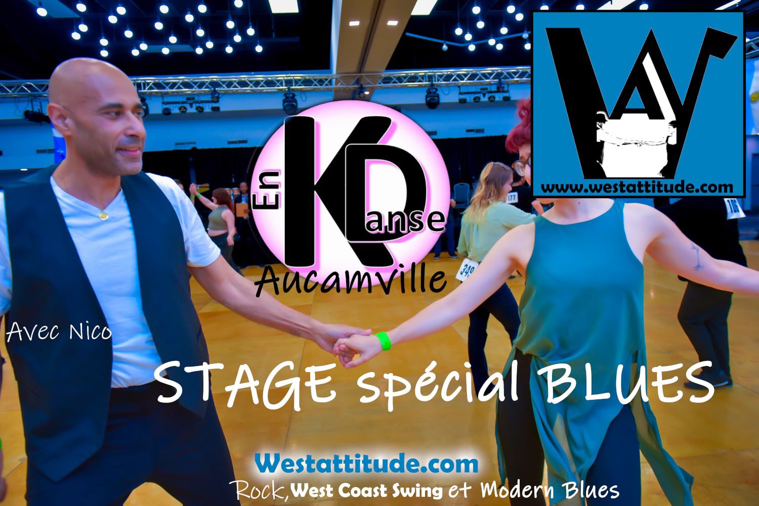 Stage découverte danse à deux spécial BLUES🎷🎵