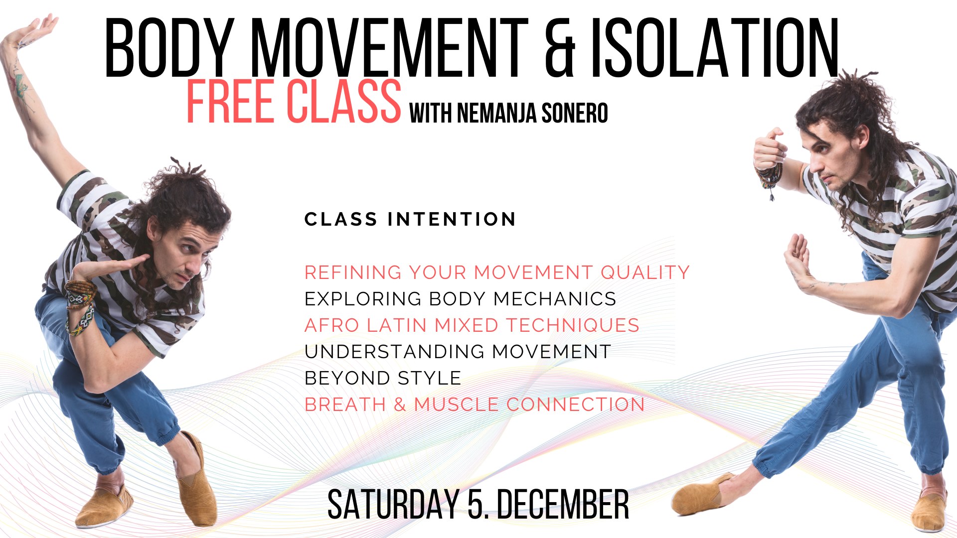 Free Body Movement & Isolation Class
