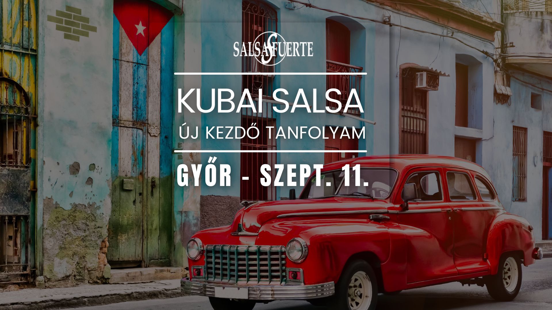 Új kezdő kubai salsa tanfolyam Győrben