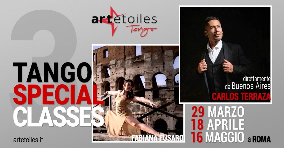 TANGO SPECIAL CLASSES: Carlos Terraza + pratica