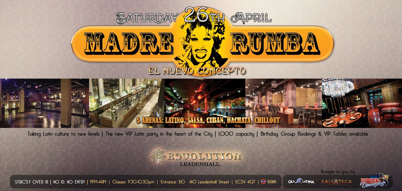 ★★★ MADRE RUMBA THE NEW MEGA RUMBA LATINA ★★★