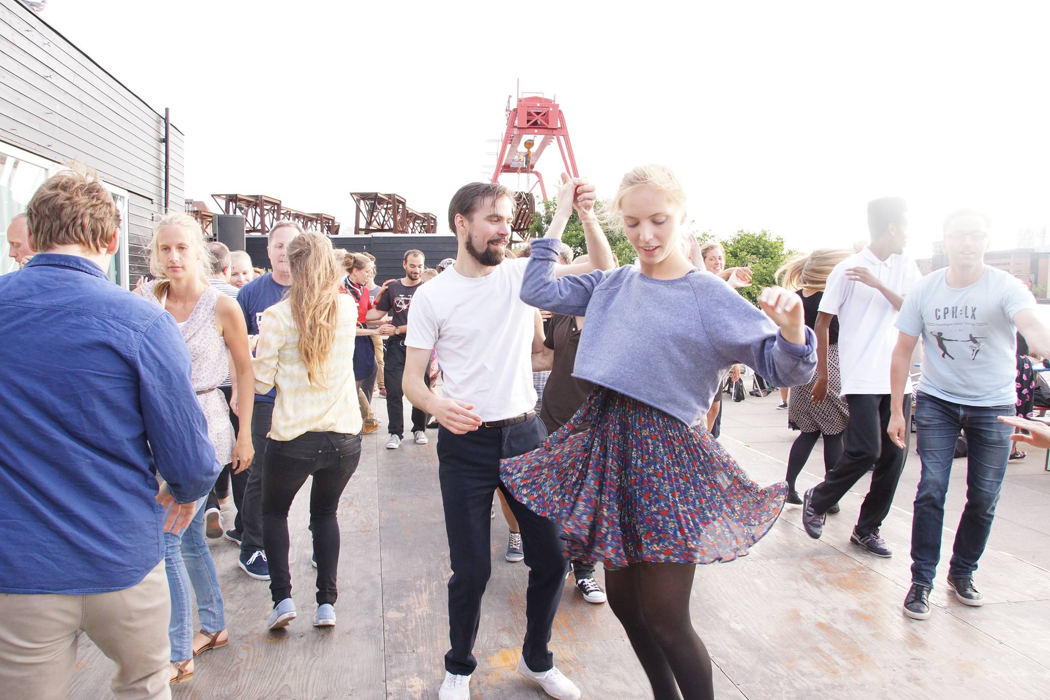 Swingdans på Bryggen