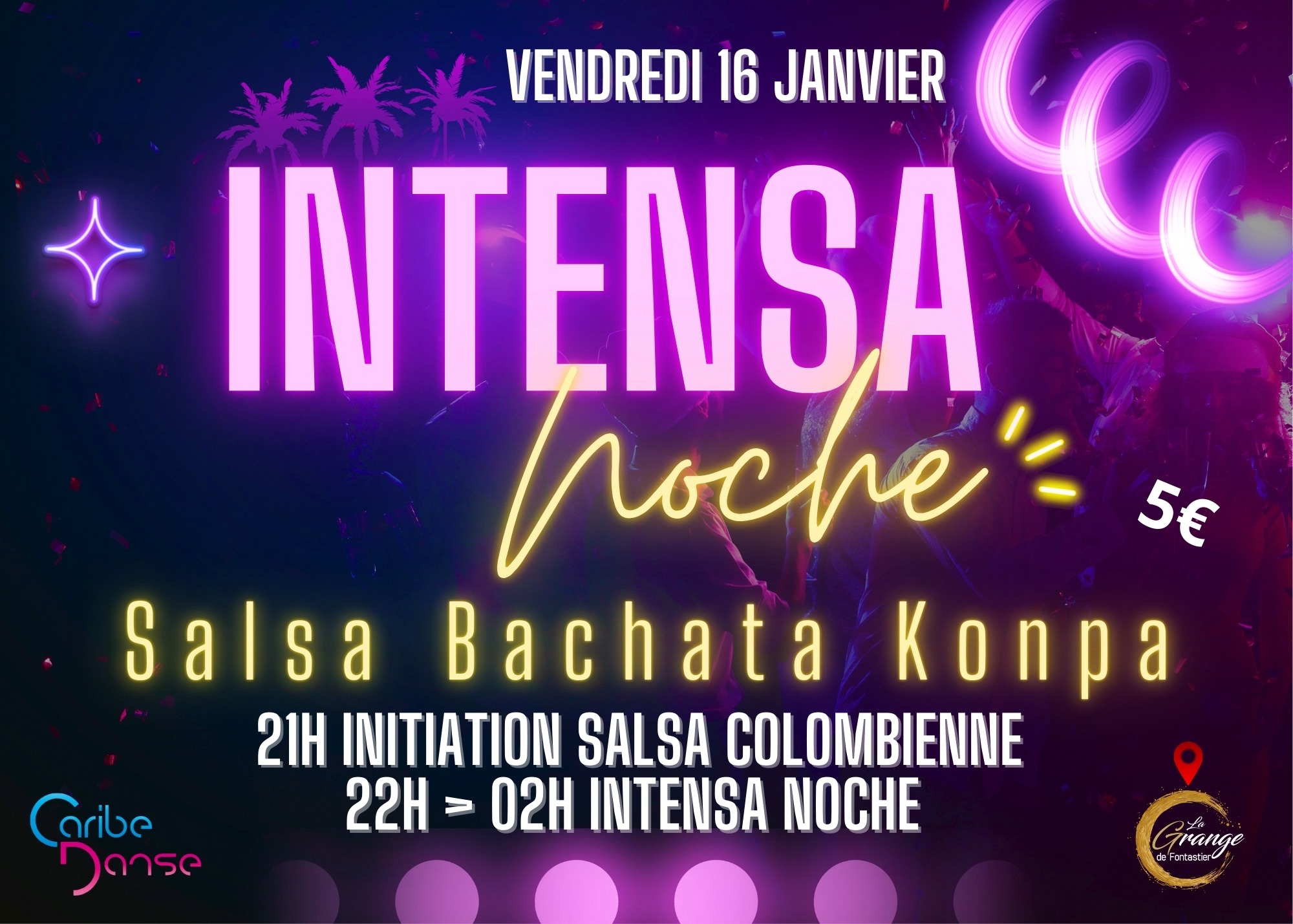 INTENSA NOCHE Salsa Bachata Konpa