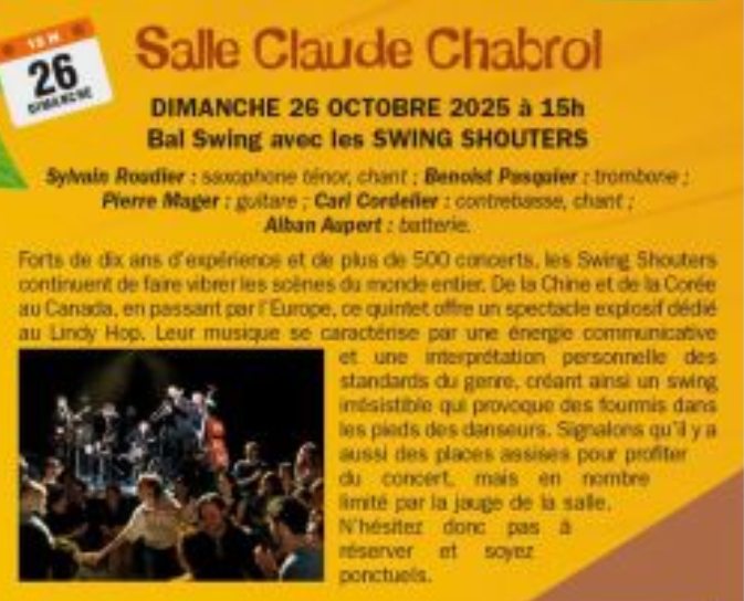 Bal swing organisé par Jazz pout Tous