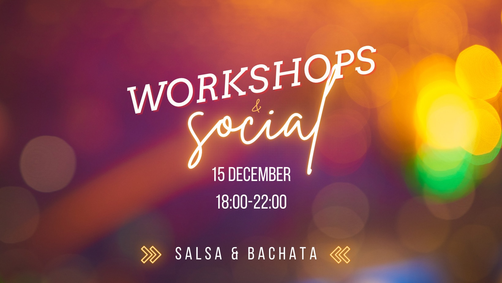 Salsa & bachata! 2 st workshops & social!