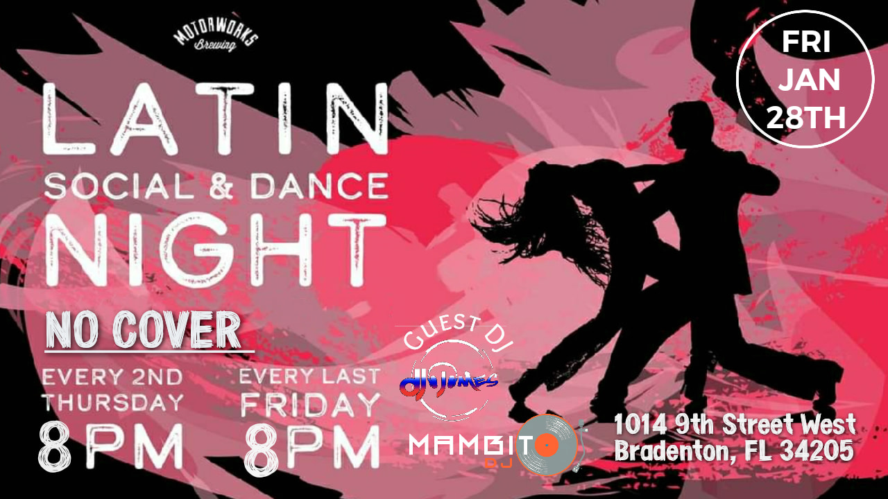 Latin Social & Dance Night At Motorworks
