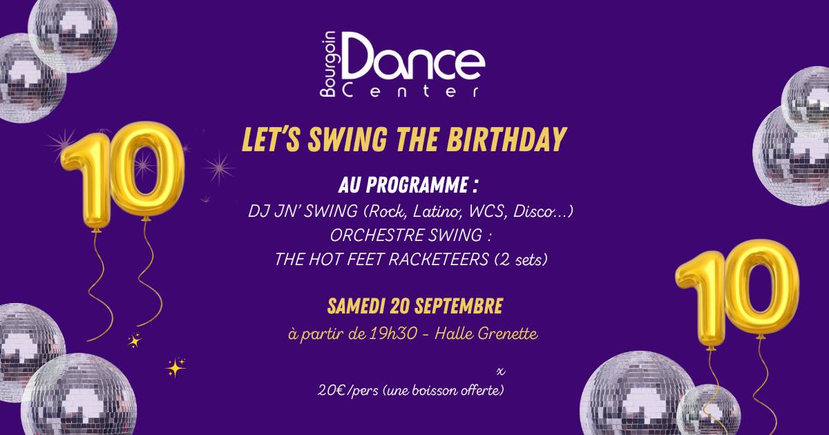 LET'S SWING THE BIRTHDAY