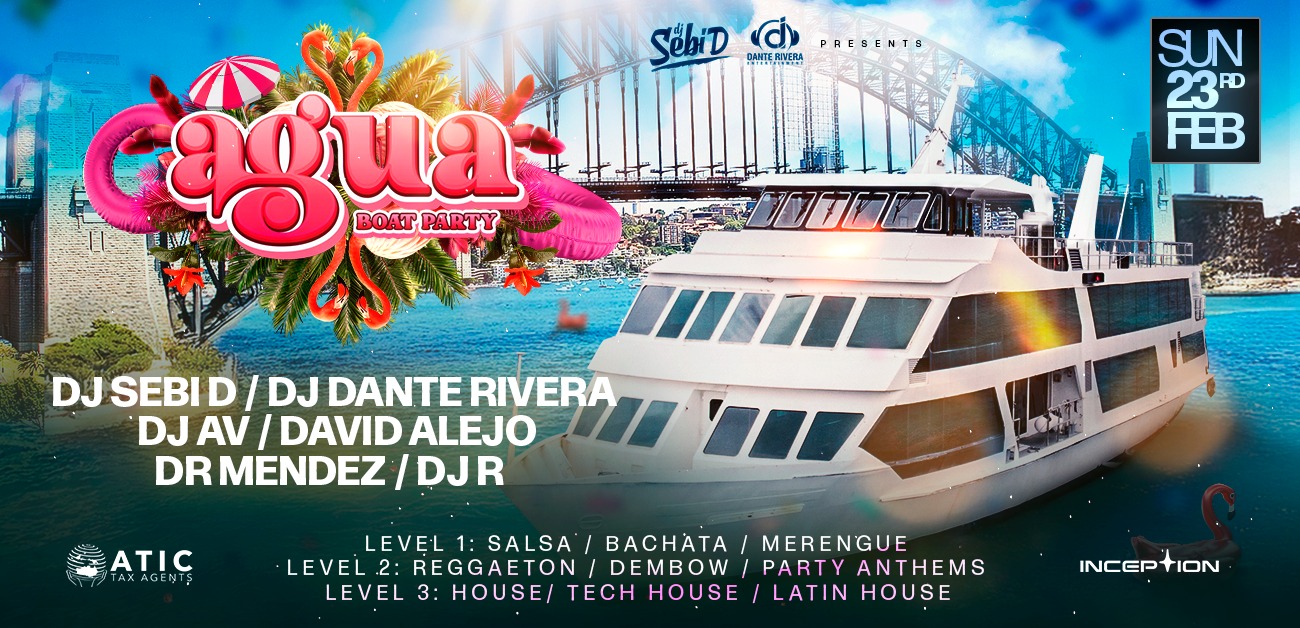AGUA LATIN BOAT PARTY SUMMER EDITION