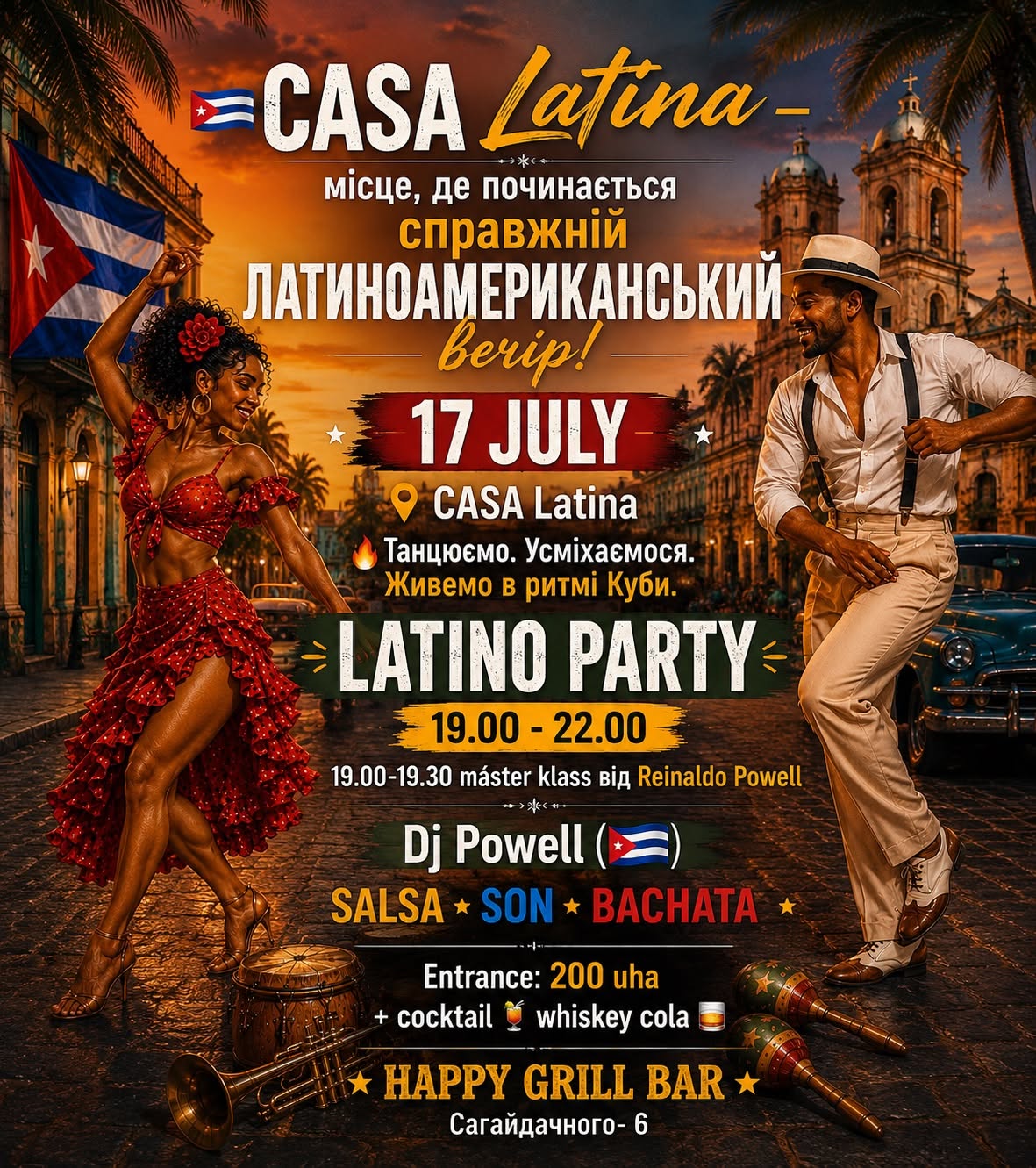 CASA LATINA Salsa Bachata Ballenatos