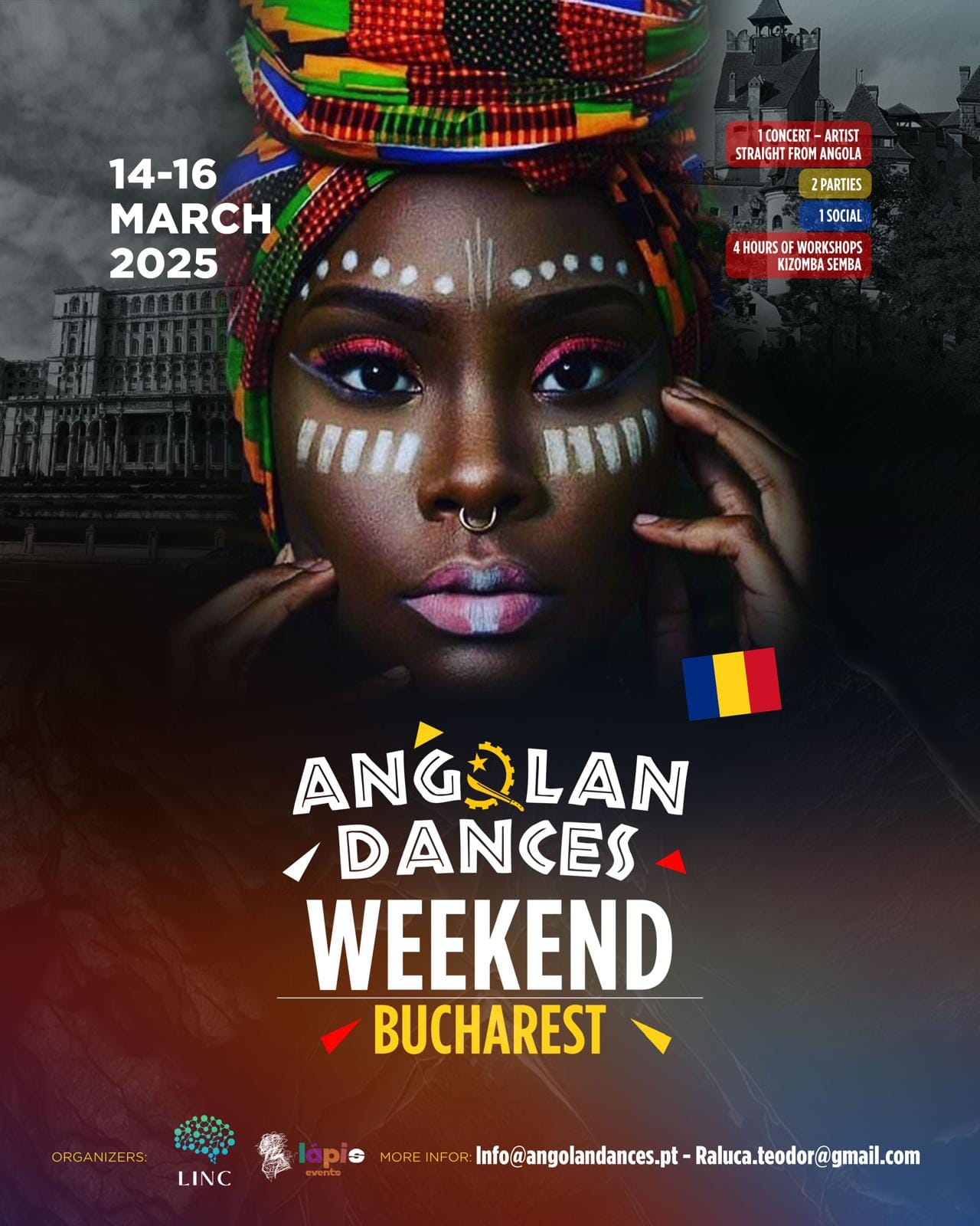 Angolan dances weekend