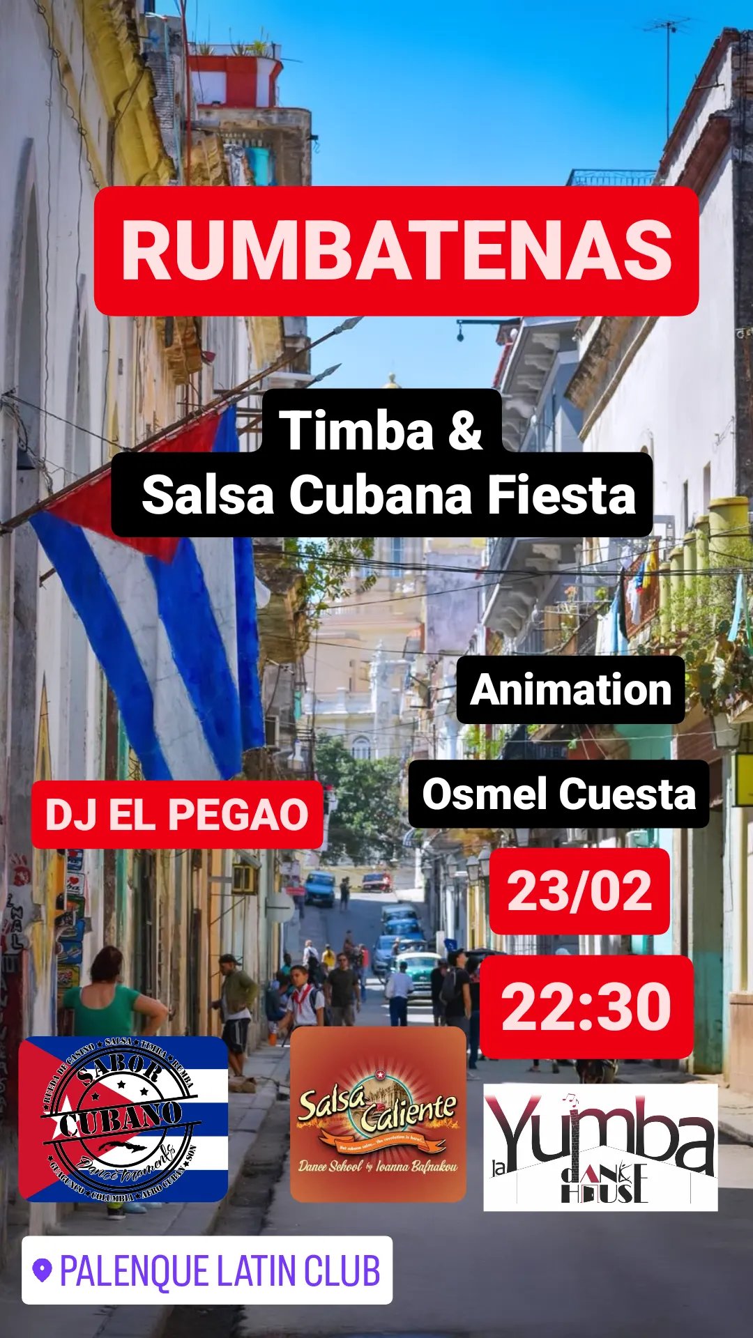 RUMBATENAS TIMBA & SALSA CUBANA FIESTA
