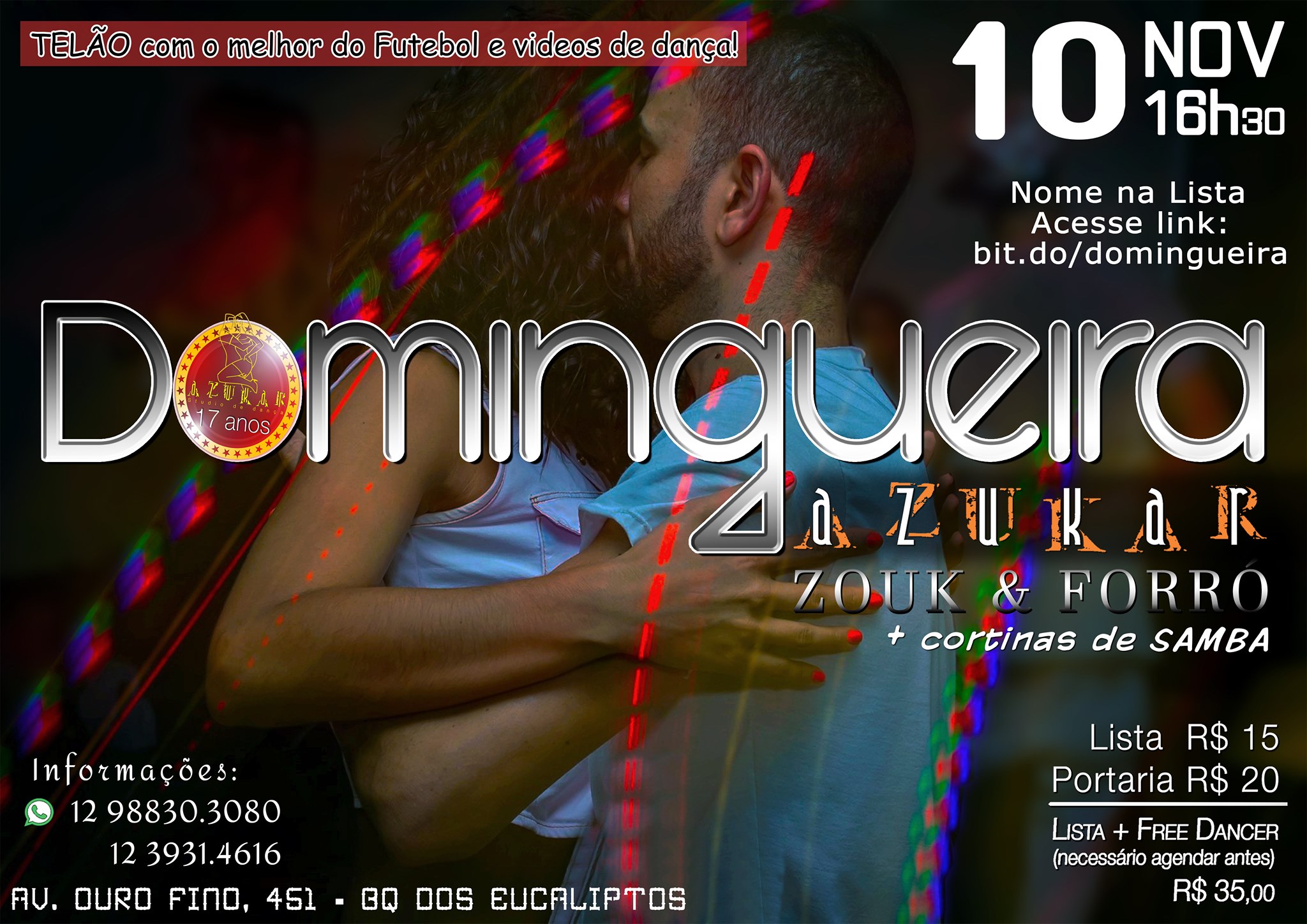 Domingueira Azukar de Novembro