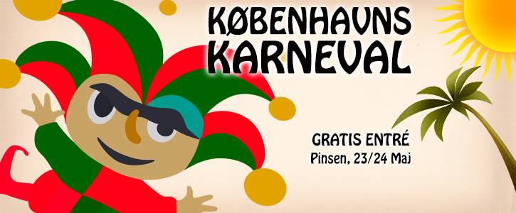 Program for dansescenen til Karnevalet i Købenavn d. 23-24 maj
