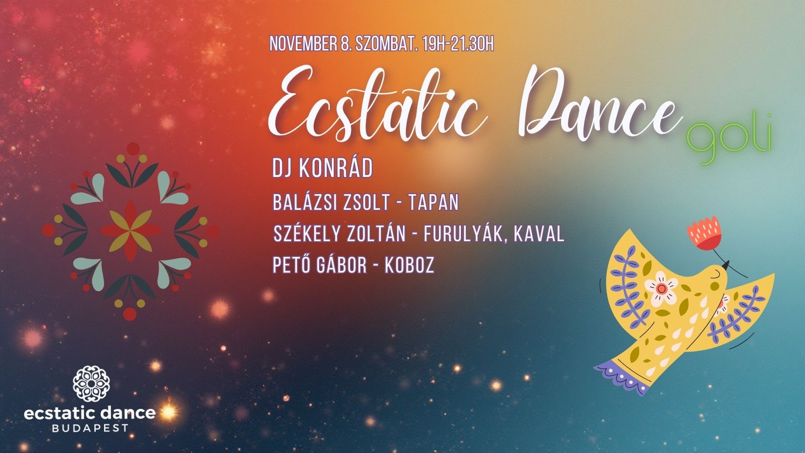Ecstatic Dance Goli Live Népek zenéje