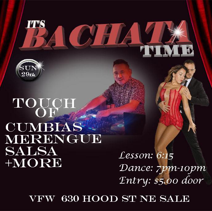 It’s Bachata time Memorial day weekend