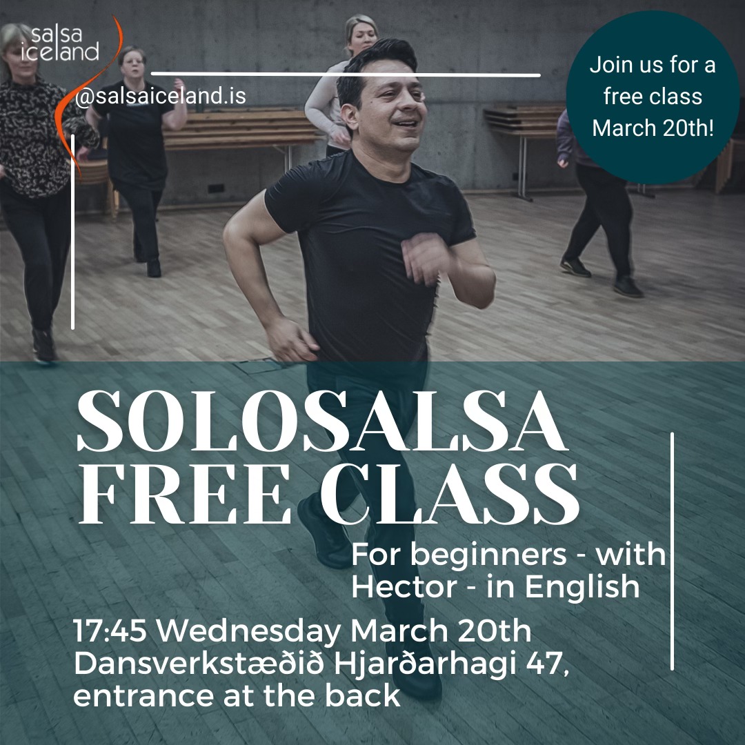 Frír prufutími fyrir byrjendur í SólóSalsa!